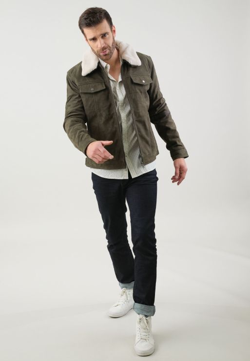 Veste nubuck discount